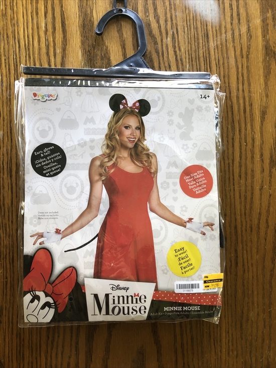 Disney Other - Adult Mini Mouse Costume One Size Fits Most Disney Halloween Costume